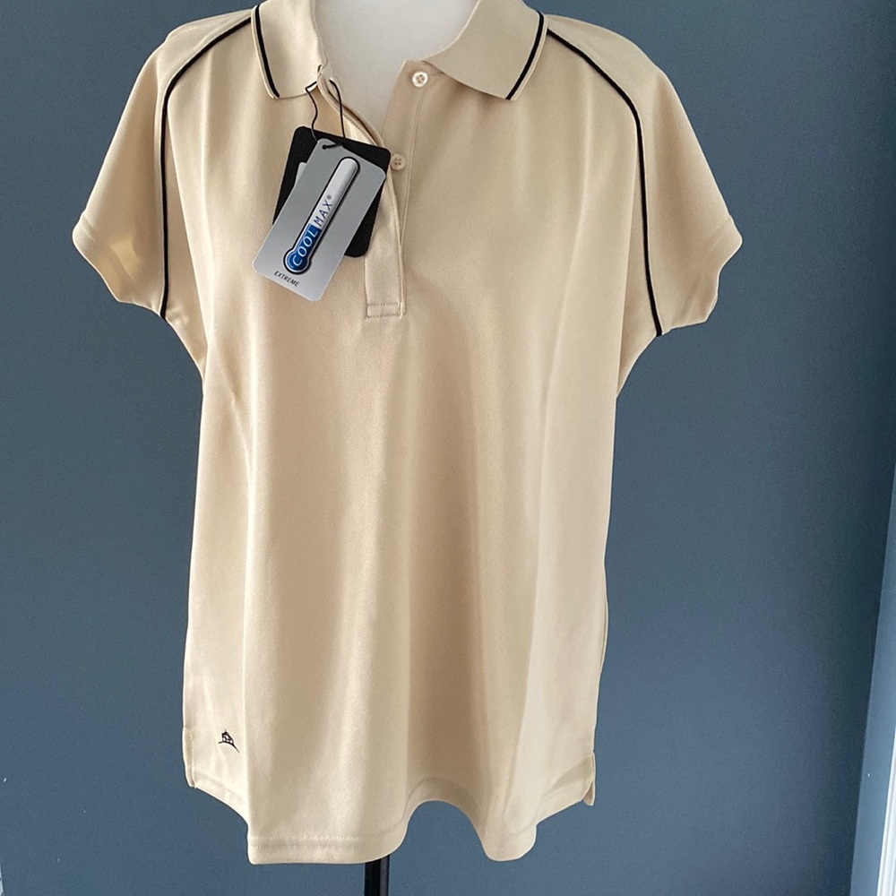 NWT - Beige Polo Shirt for Women